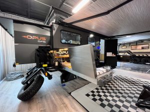 Opus OP15 in the Outback RV of Texas Showroom