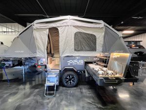 Opus OP4 in the Outback RV of Texas Showroom
