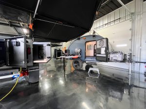 Bean Stock 2.0 trailer in the Outback RV of Texas Showroom