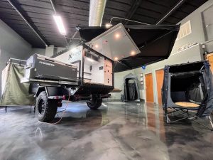 Xpedition Trailers Summit in the Outback RV of Texas Showroom